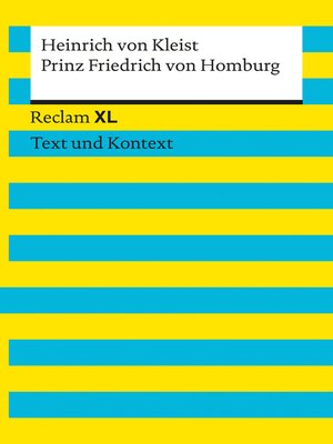 cover image of Prinz Friedrich von Homburg